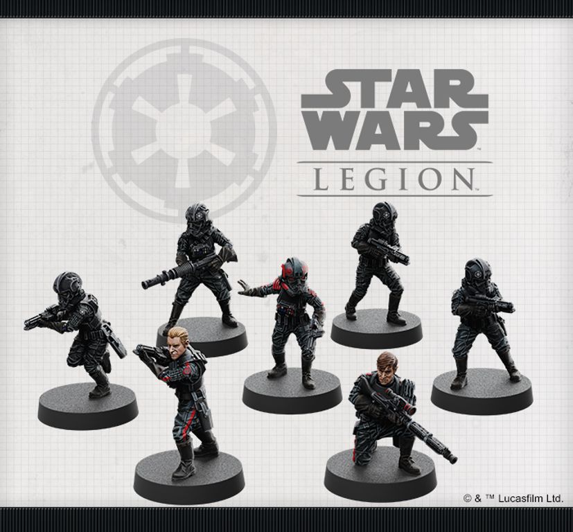 Star Wars Legion: Inferno-Trupp Erweiterung miniaturen