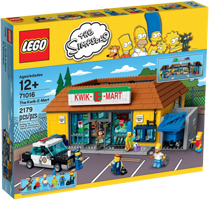 LEGO® The Simpsons Jet Market