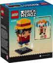 LEGO® BrickHeadz™ Figurine de Monkey D. Luffy dos de la boîte
