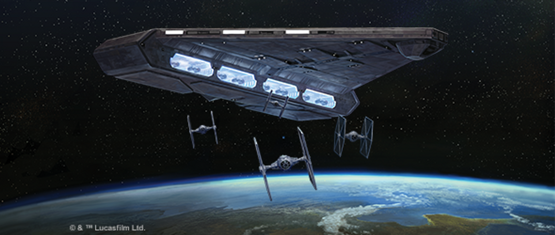 Star Wars: Armada – Portacazas ligero Imperial jugabilidad