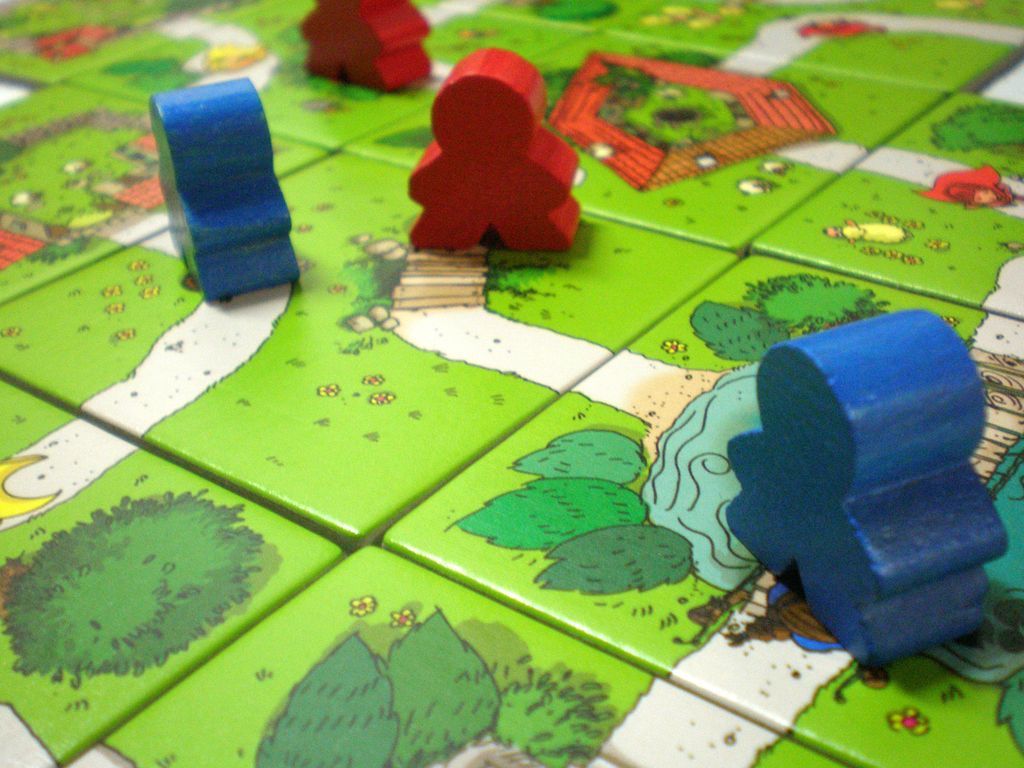 Carcassonne Junior componenti