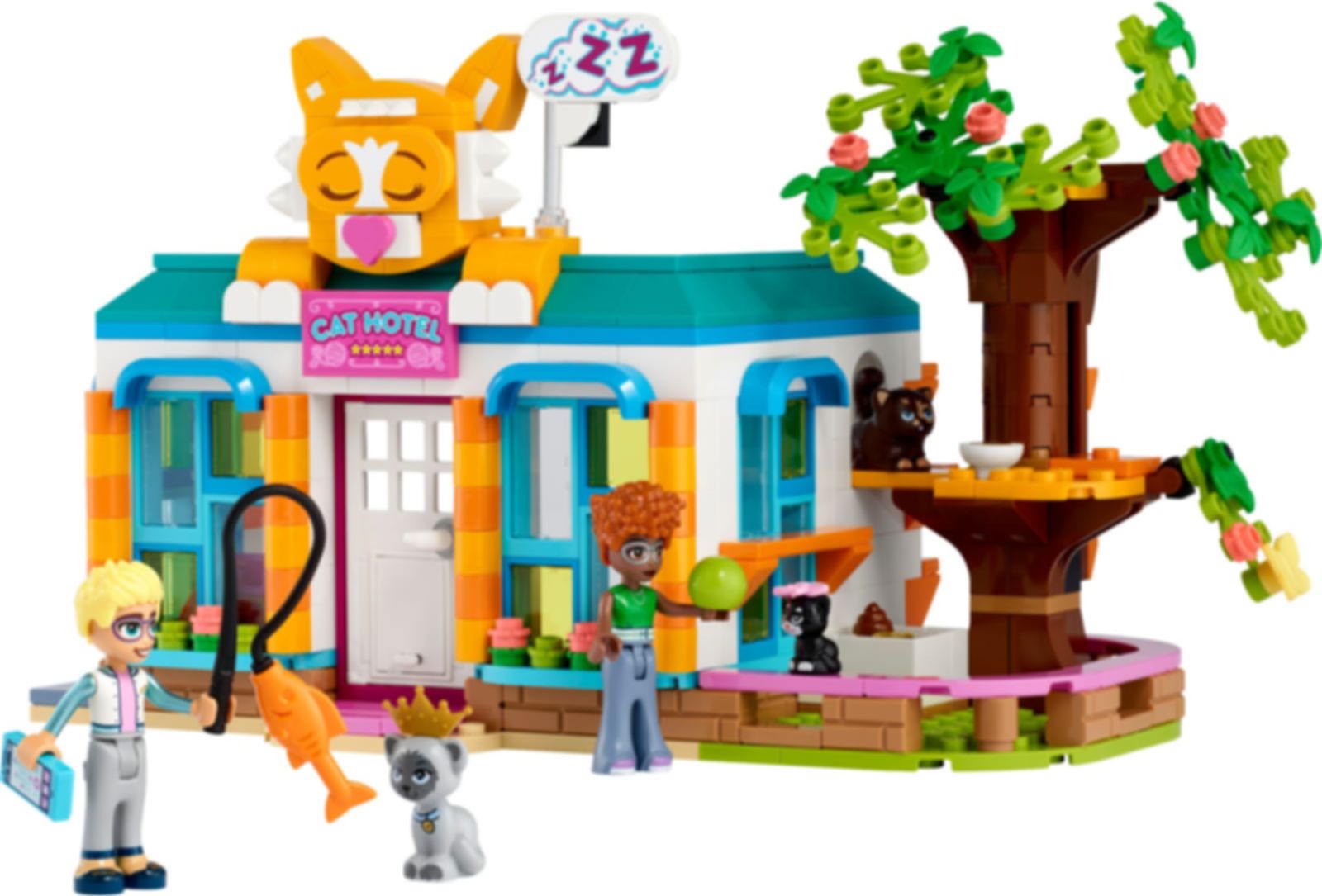 LEGO® Friends L’hôtel pour chats gameplay