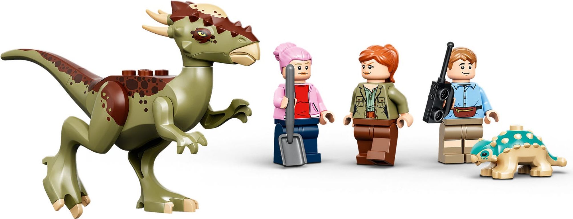 LEGO® Jurassic World Stygimoloch Dinosaur Escape minifigures