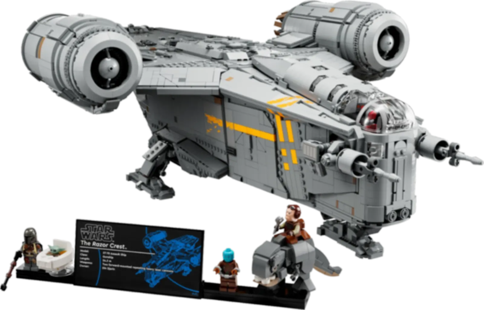 LEGO® Star Wars De Razor Crest™ componenten