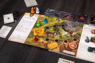 The Lord of the Rings Adventure Book Game componenten