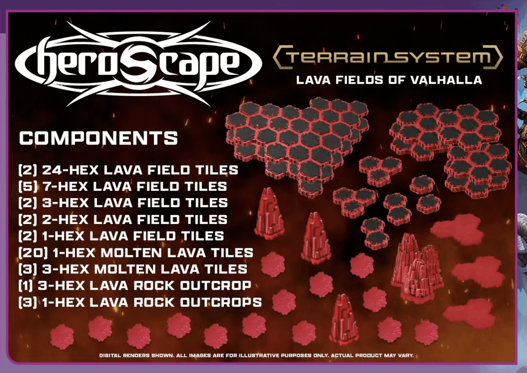 Heroscape Snow Fields Of Valhalla - Espansione Terreno Neve E Ghiaccio 120 M 1033696