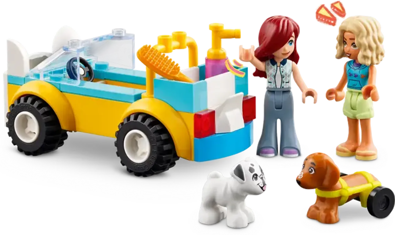 LEGO® Friends Auto per la toelettatura dei cani minifigure