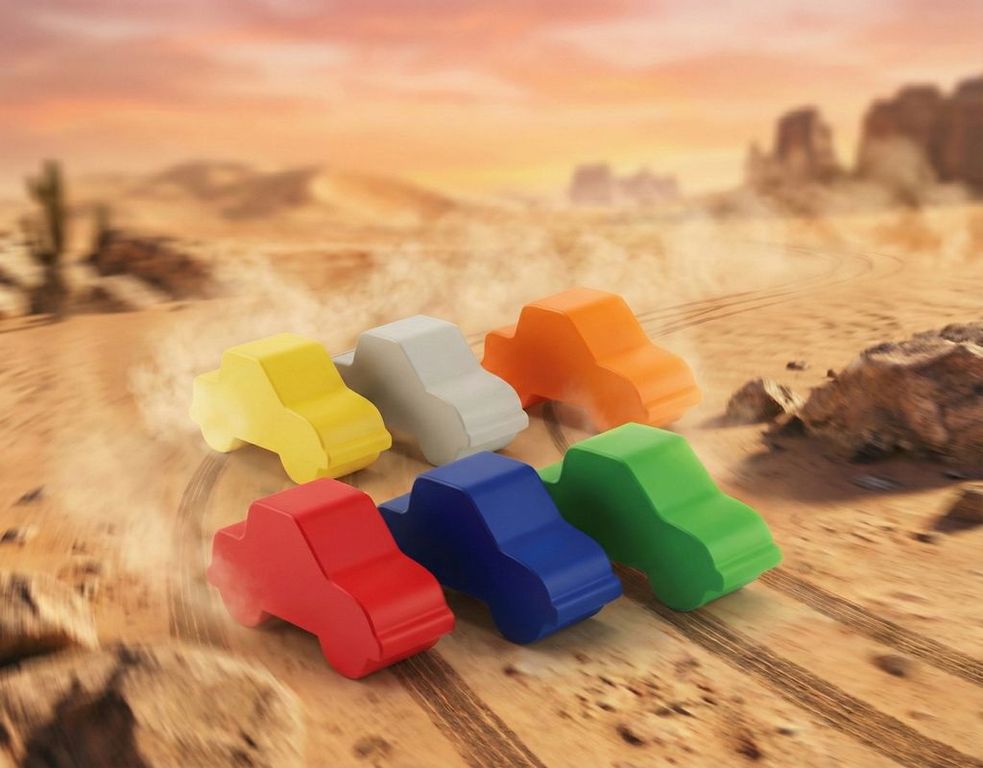 Extreme Race: Card Game komponenten