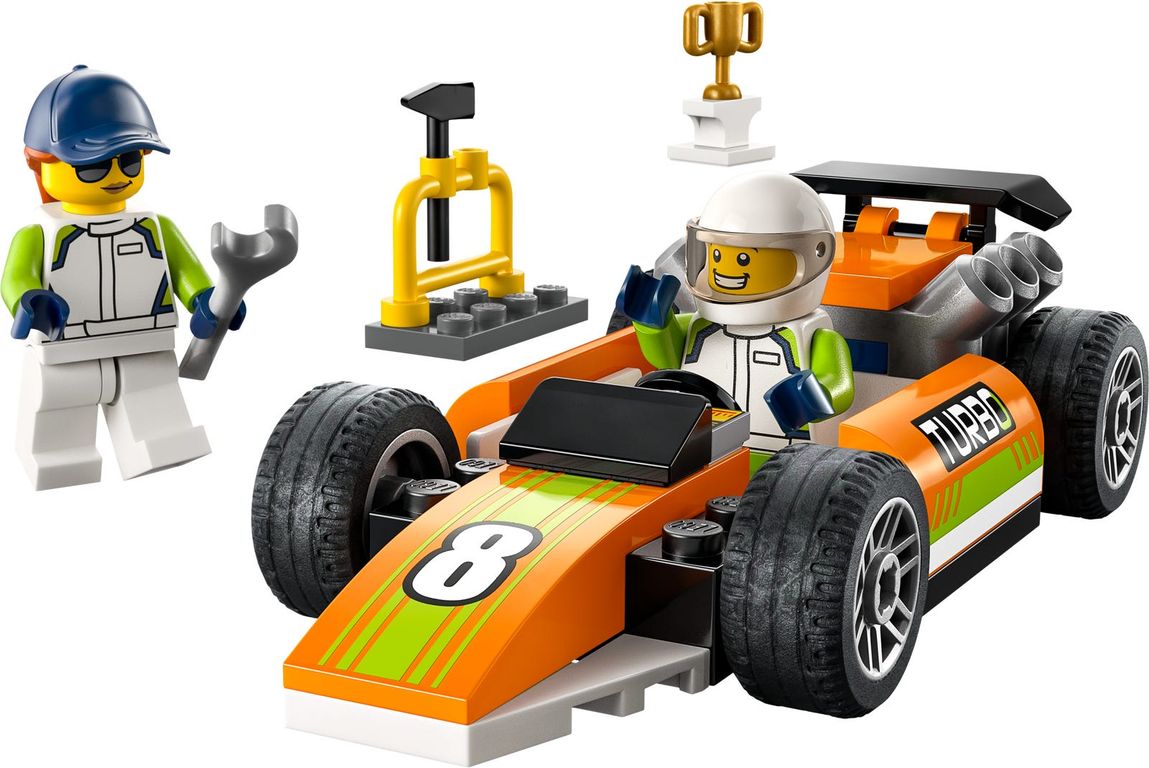 LEGO® City La voiture de course composants