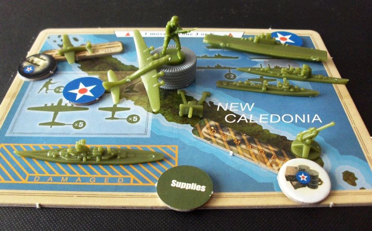 Axis & Allies:  Guadalcanal komponenten