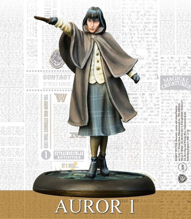 Harry Potter Miniatures Adventure Game: Barty Crouch Sr. & Aurors Expansion miniature