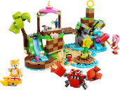 LEGO® Sonic The Hedgehog Amy's Animal Rescue Island components