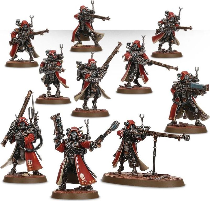 Warhammer 40,000: Adeptus Mechanicus - Skitarii miniaturen