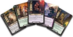 The Lord of the Rings: The Card Game – Revised Core – Dwarves of Durin Starter Deck cards