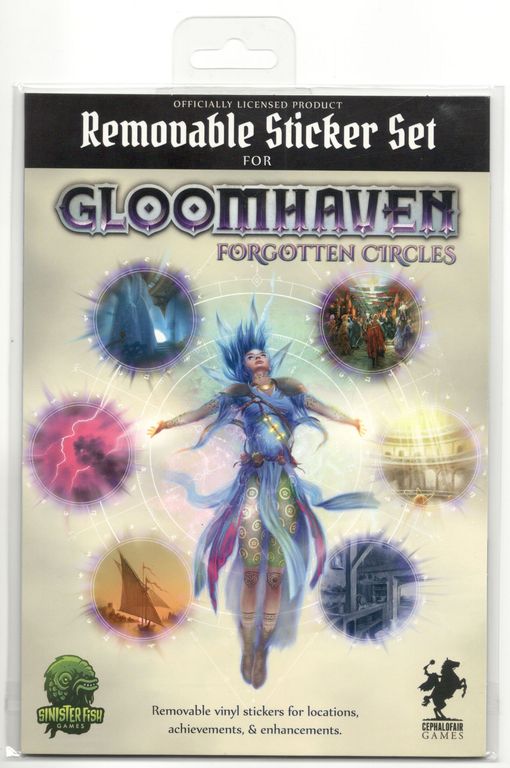 Gloomhaven - Set de stickers amovibles : Les Mâchoires du Lion