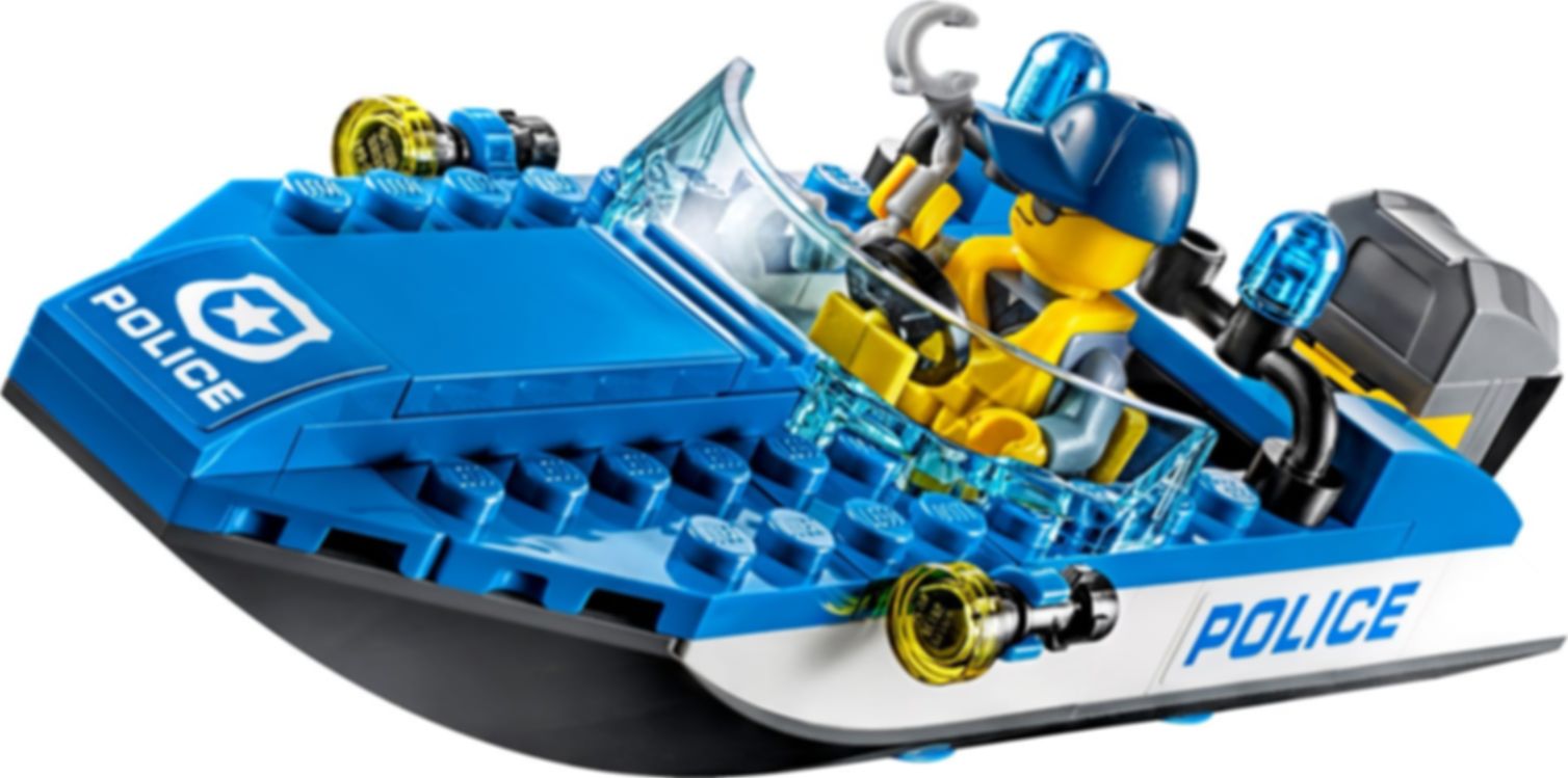 LEGO® City Flucht durch die Stromschnellen komponenten