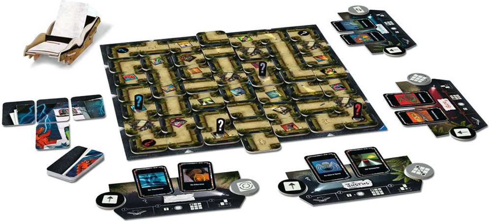 Die drei ??? Labyrinth: Team Edition partes