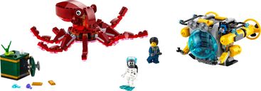 LEGO® Creator Sunken Treasure Mission components