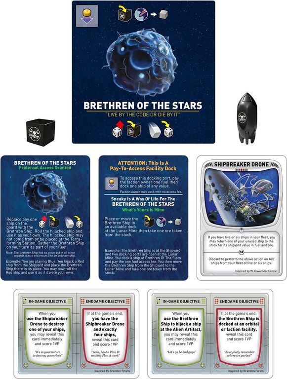 Alien Frontiers: Faction Pack #3 partes