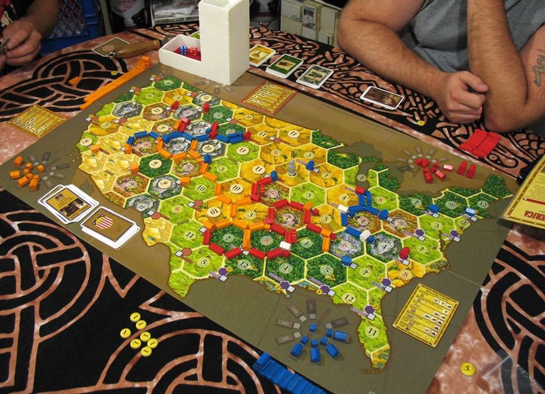 The Best Prices Today For Catan Histories Settlers Of America Trails To Rails Tabletopfinder
