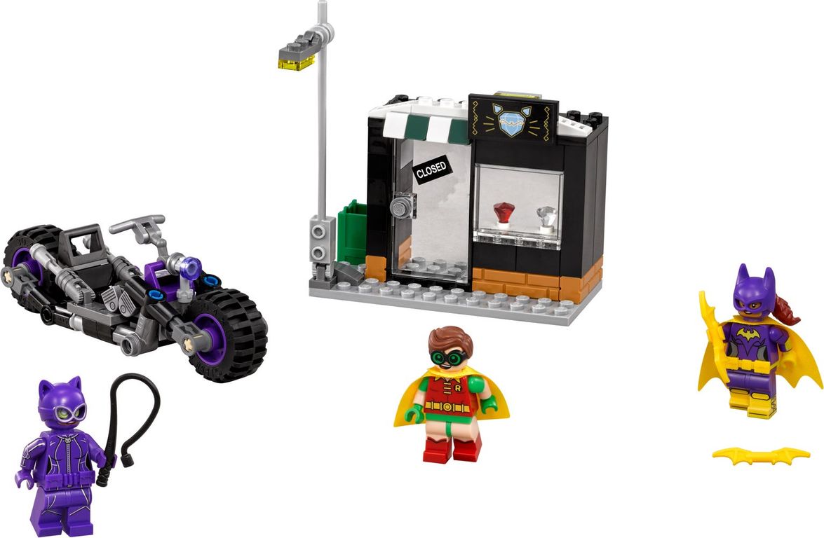 LEGO® Batman Movie L'inseguimento sulla Catcycle di Catwoman™ componenti