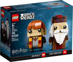 LEGO® BrickHeadz™ Ron Weasley™ & Albus Dumbledore™