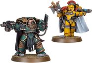 Warhammer: The Horus Heresy - Legiones Astartes Legion Cataphractii Praetor & Chaplain Consul miniatures