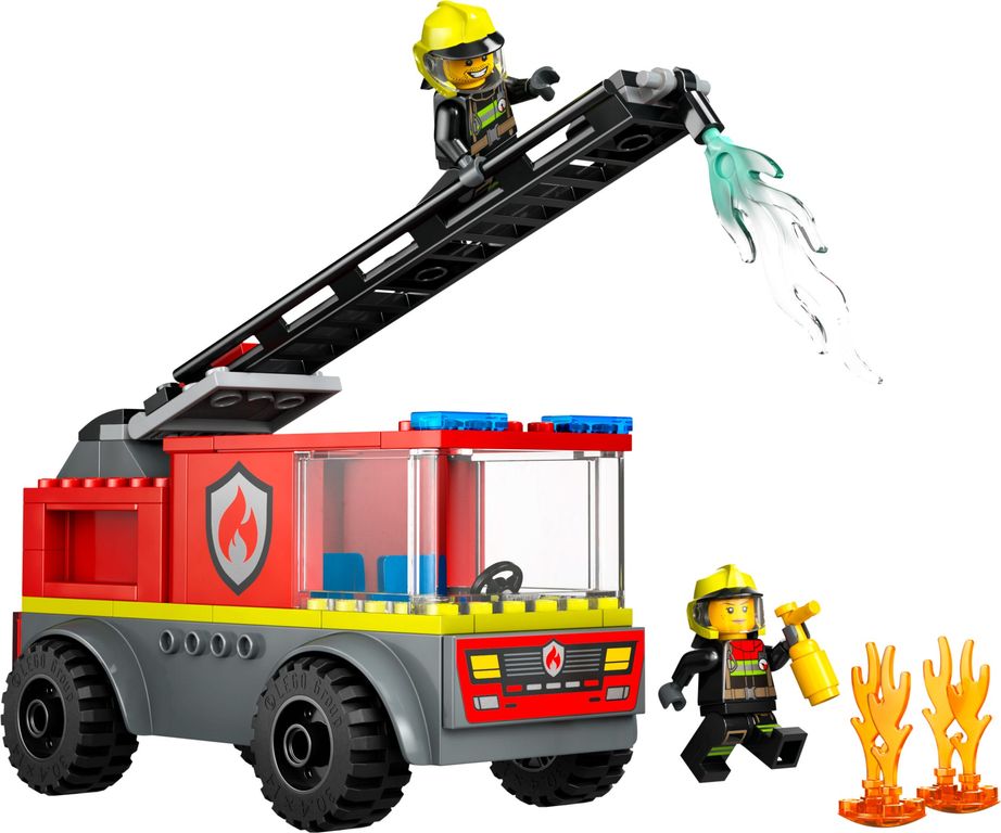 LEGO® City Feuerwehrleiterfahrzeug komponenten