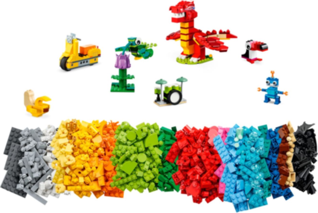 LEGO® Classic Gemeinsam bauen komponenten