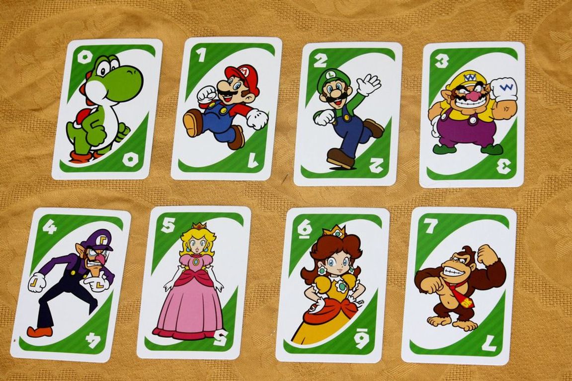Uno: Super Mario karten