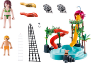 Playmobil® Family Fun Water Park with Slides components