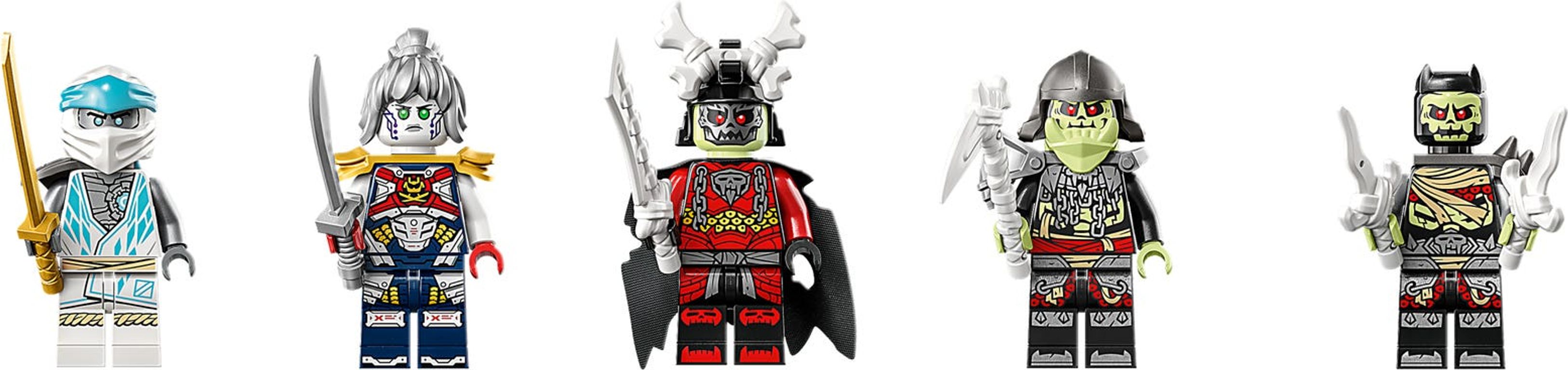LEGO® Ninjago Zane’s Ice Dragon Creature minifigures