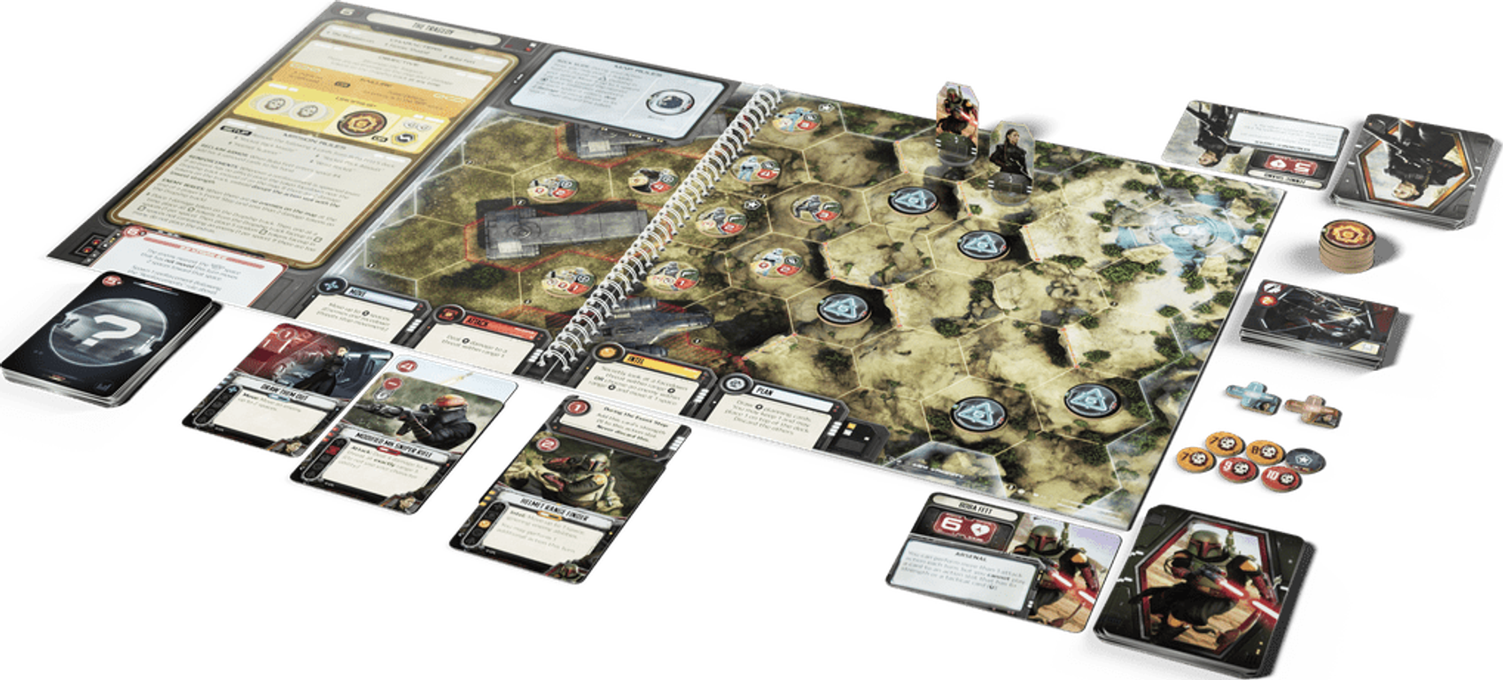 The Mandalorian: Adventures – Clan of Two Expansion components