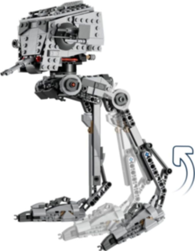 LEGO® Star Wars AT-ST™ auf Hoth komponenten