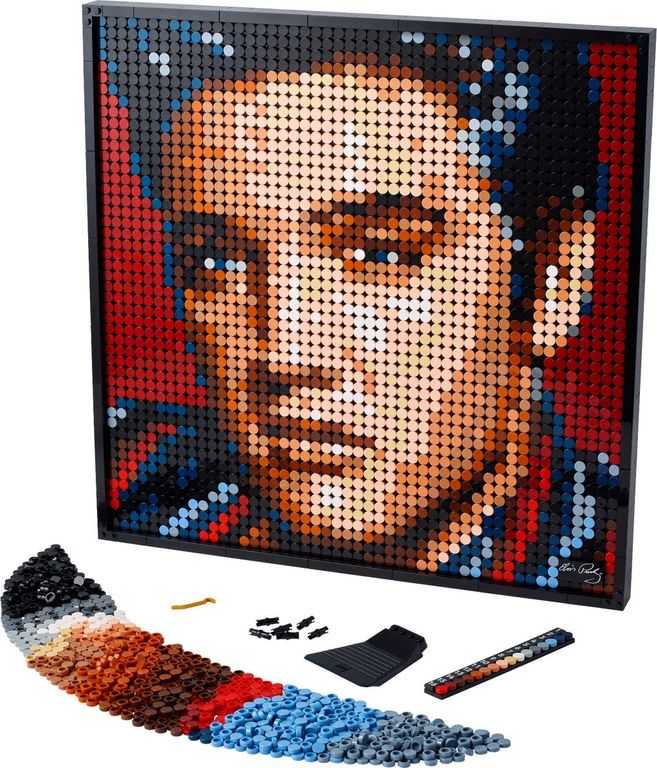 LEGO® Art Elvis Presley “The King” componenten