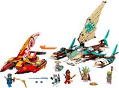 LEGO® Ninjago Battaglia in mare dei catamarani componenti