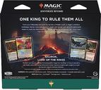 Magic: The Gathering - Commander Deck Lord of the Rings: Tales of Middle-earth - The Hosts of Mordor back of the box