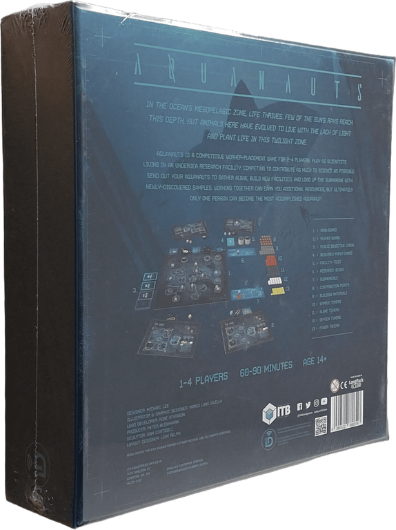 Aquanauts back of the box