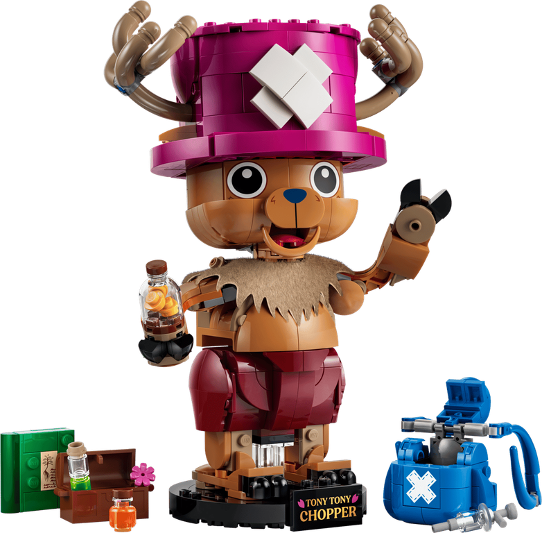 LEGO® One Piece Tony Tony Chopper components
