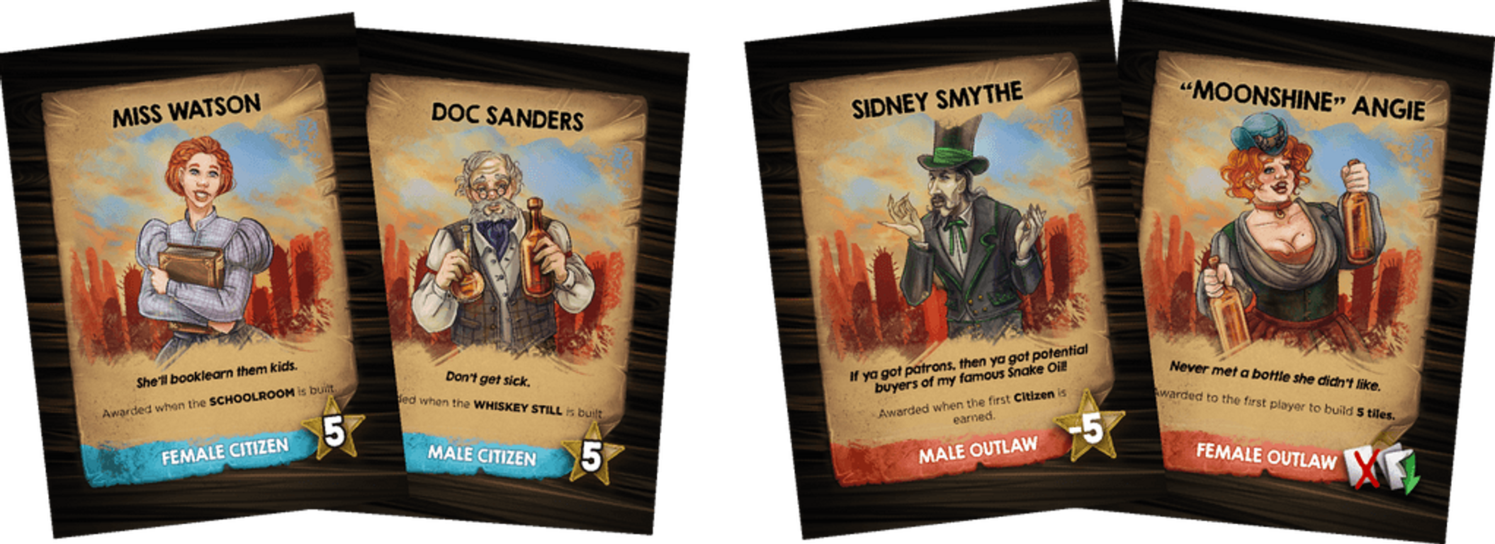 Saloon Tycoon cards