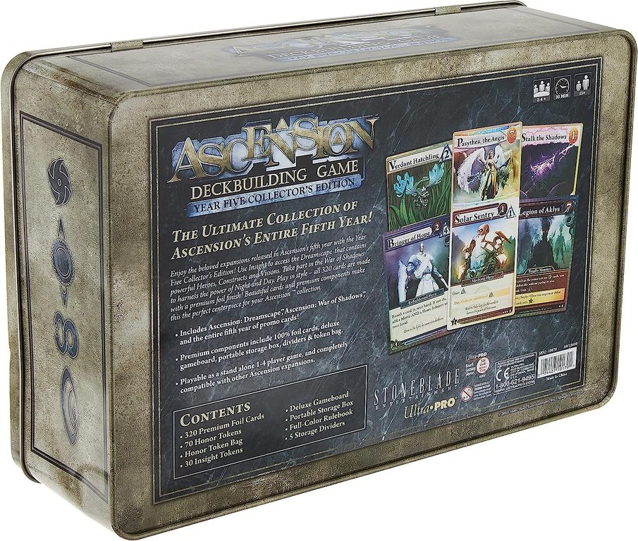 Ascension: Year Five Collector's Edition achterkant van de doos