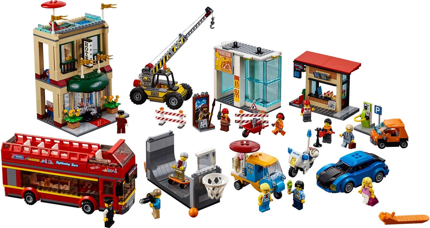 LEGO® City Hoofdstad componenten