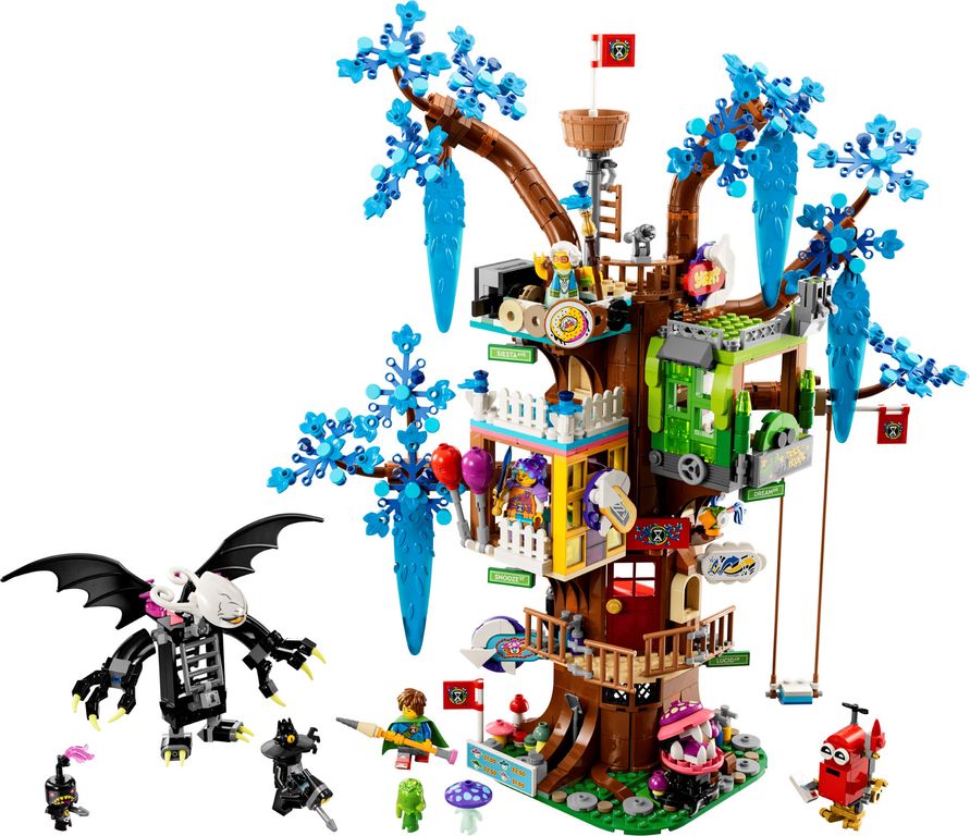 LEGO® DREAMZzz™ Fantastical Tree House components