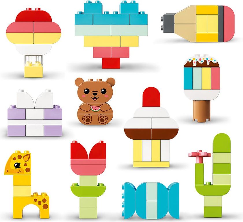 LEGO® DUPLO® Creative Building Time components