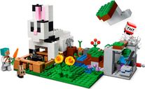 LEGO® Minecraft De Konijnenhoeve speelwijze