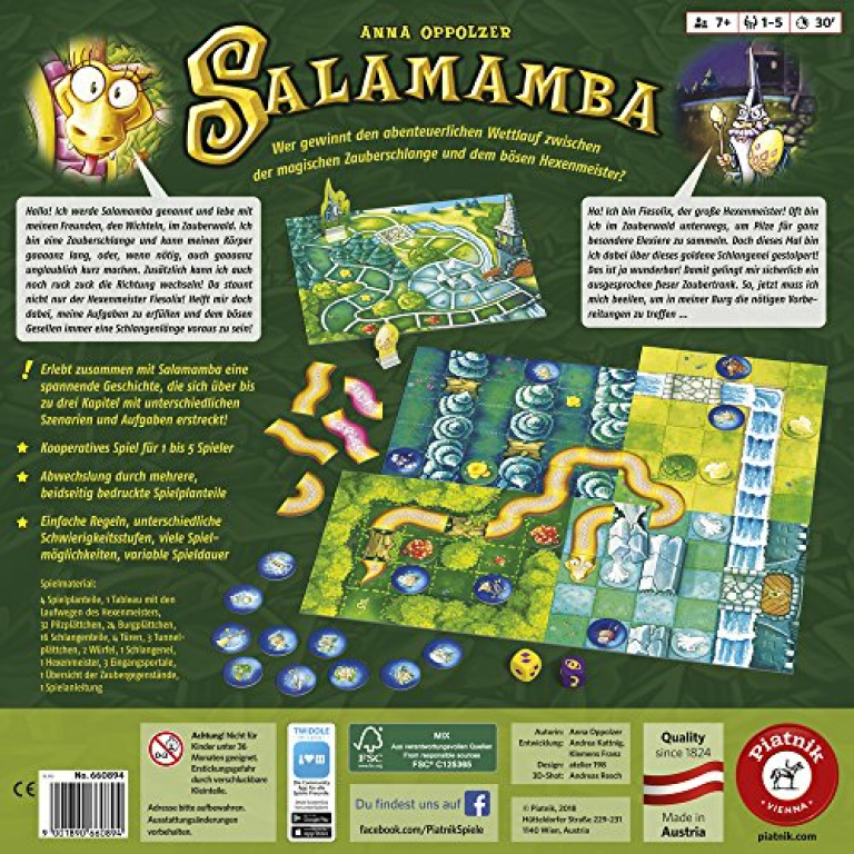 Salamamba back of the box