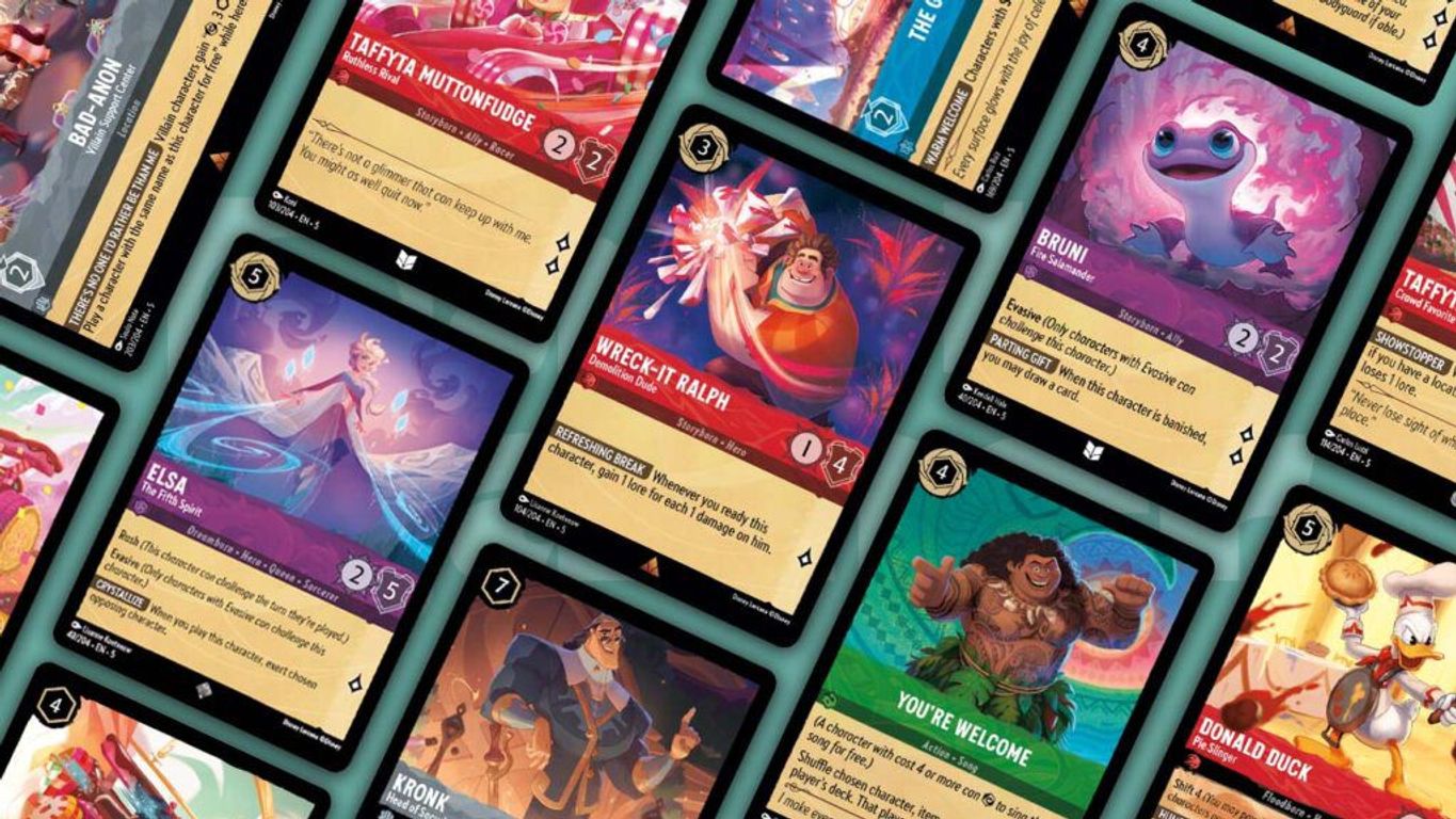 Disney Lorcana TCG: Shimmering Skies Boosterbox cartas