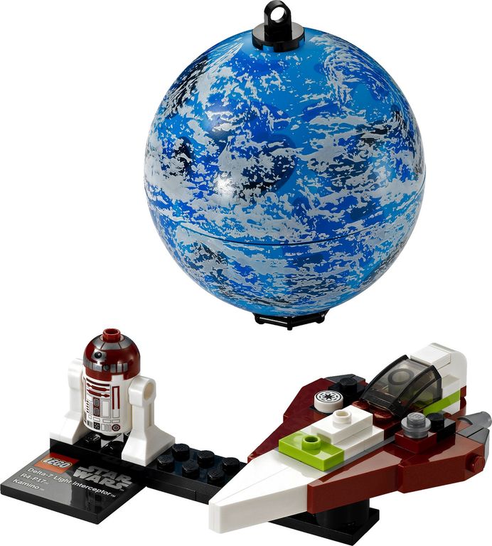 LEGO® Star Wars Jedi Starfighter & Planet Kamino components