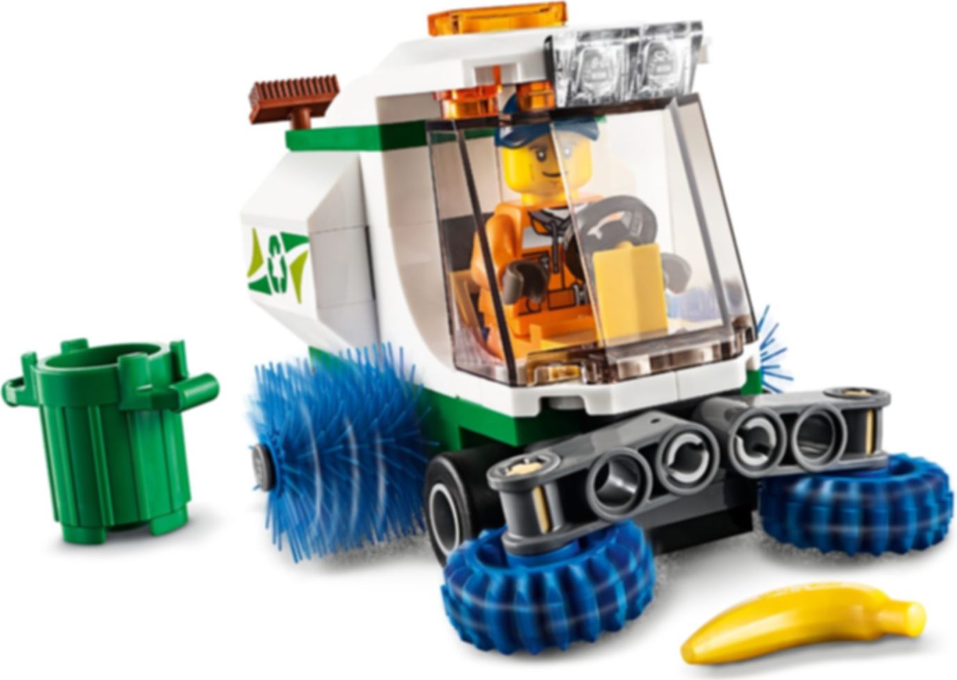 LEGO® City Straatveegmachine speelwijze