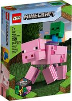 LEGO® Minecraft BigFig Schwein mit Zombiebaby